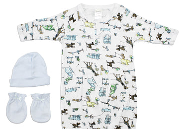 Bambini Boys' 3 Piece Layette Set